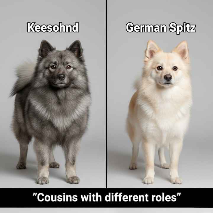 Keeshond vs German Spitz