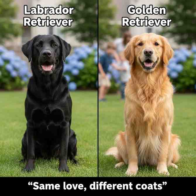 Labrador Retriever vs Golden Retriever