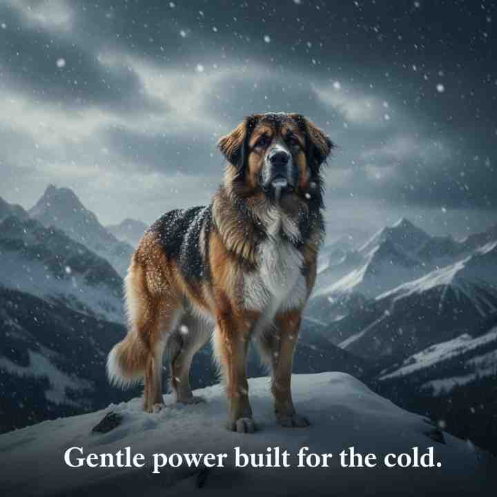 Leonberger cold climate dog