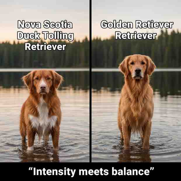 Nova Scotia Duck Tolling Retriever vs Golden Retriever