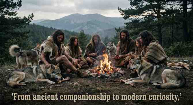 Origins and Background of wolf dog