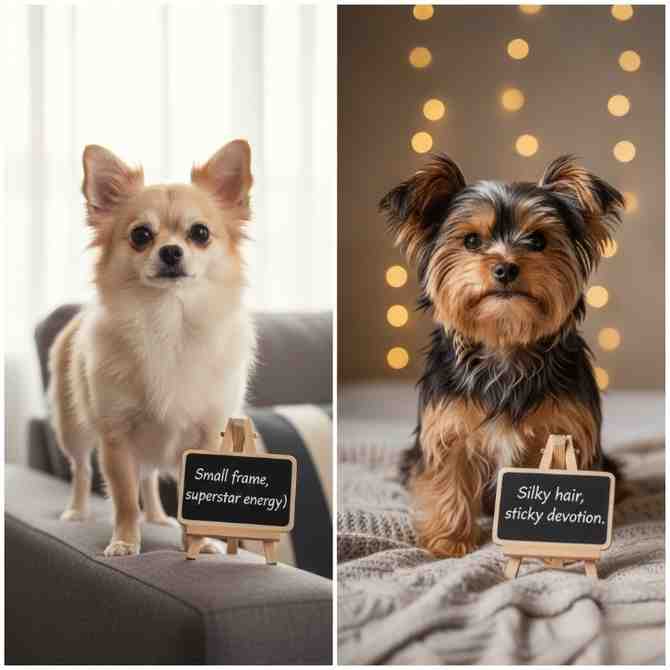 Pomchi (Pomeranian + Chihuahua)