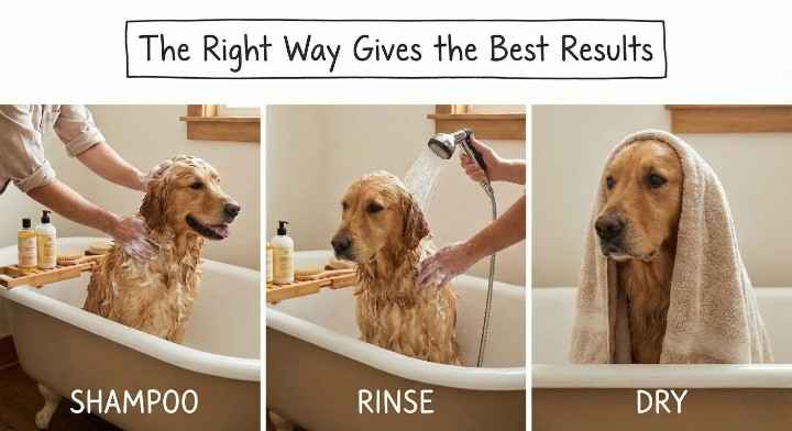 Proper Way to Use Dog Shampoo for Best Results