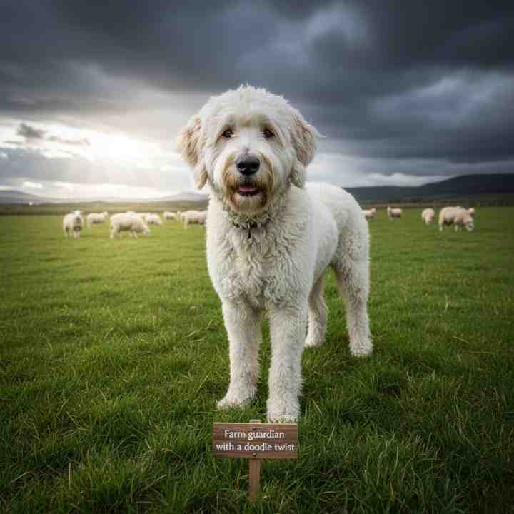 Pyredoodle (Great Pyrenees + Poodle)