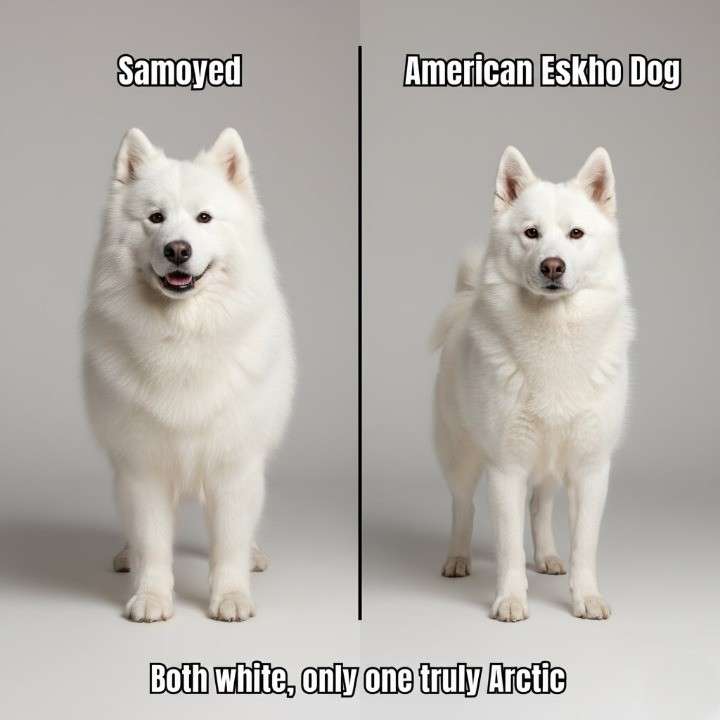 Samoyed vs American Eskimo Dog