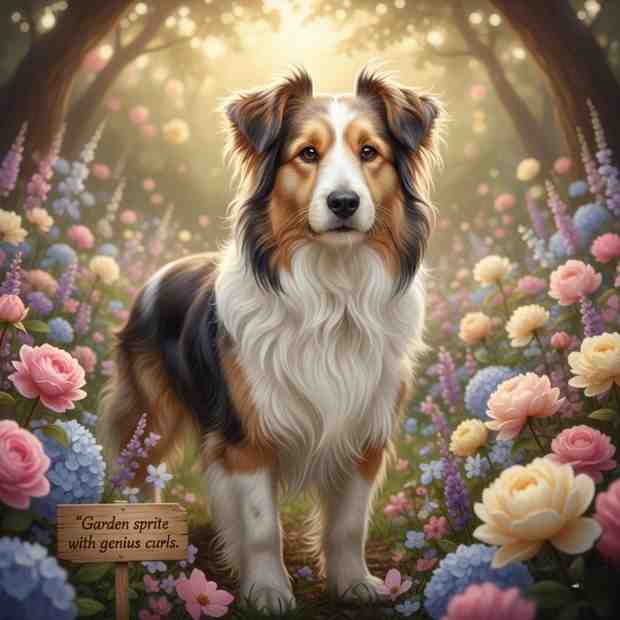 Sheltidoodle (Shetland Sheepdog + Poodle)