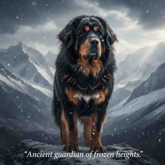 Tibetan Mastiff cold climate dog