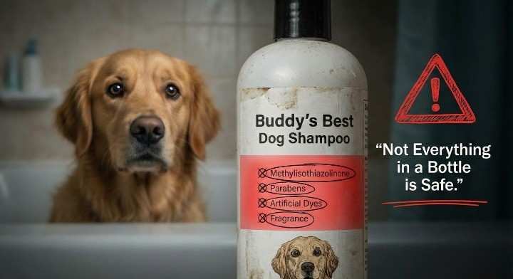 Harmful Ingredients to Avoid in dog shampoo