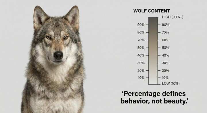 Wolf Content Percentage