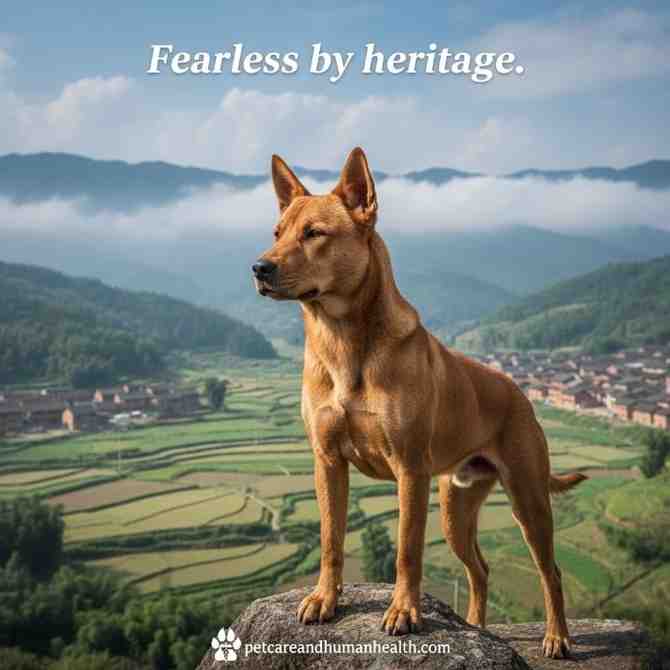 Chongqing Dog, a rare ancient Chinese dog breed