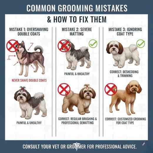 Common Grooming Mistakes I See in Practice