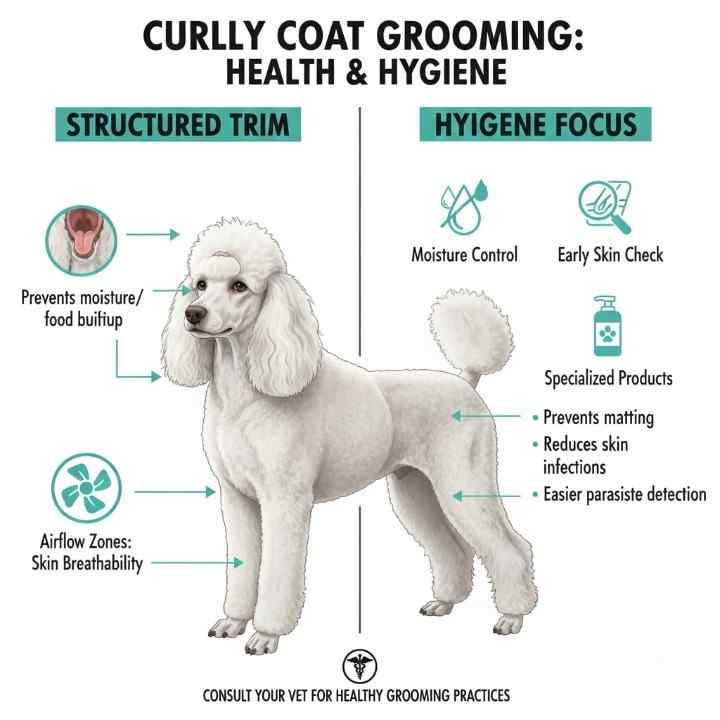 Curly-Coated Dogs hairstyles
