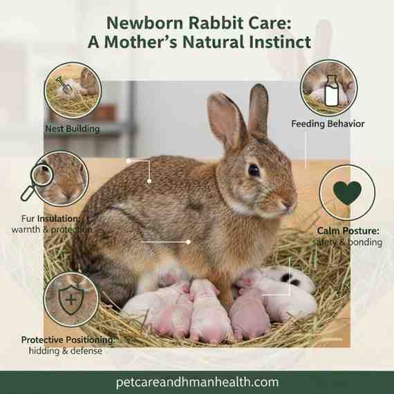 Normal Mother Behavior in Rabbits
