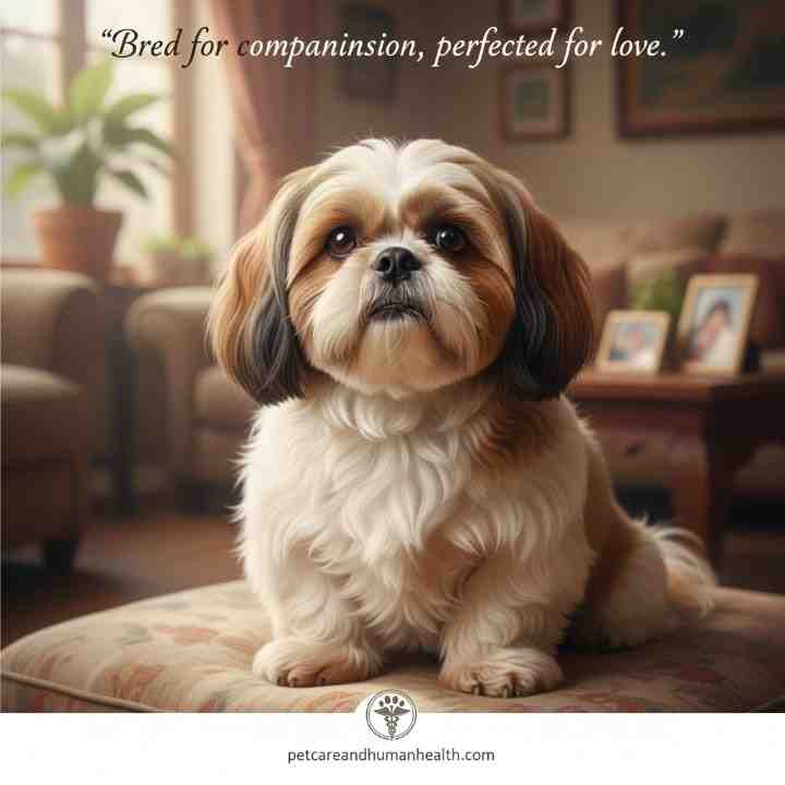 Shih Tzu exemplifies dog breeds from China