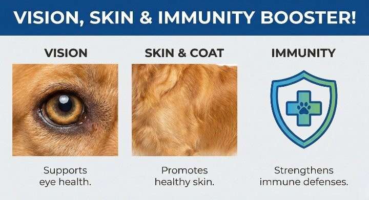 Vitamin A role in dog health