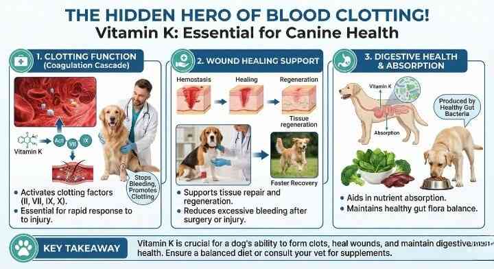 Vitamin K in dog health